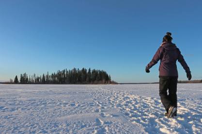 Gina over the lake Dec-Jan 2016-7