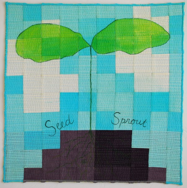 genevieve guadalupe seed sprout artquilt2 15x15'' 2020